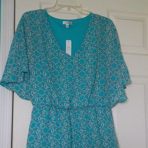 Charming Charlie Teal Dress